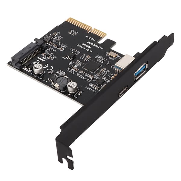 USB 3.1 Typ C Typ A Skrivbords Expansionskort 10Gbps för Windows