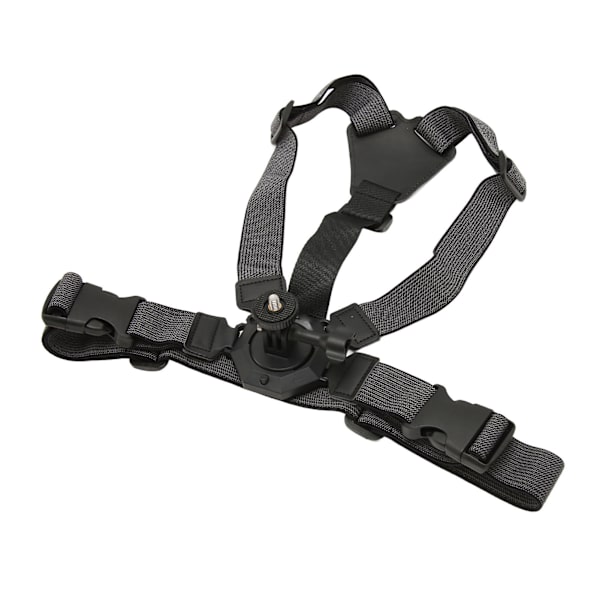Sportkamera Bröstrem Universal ABS och Nylon Elastisk Justerbar Actionkamera Bröstrem för Sportkamera