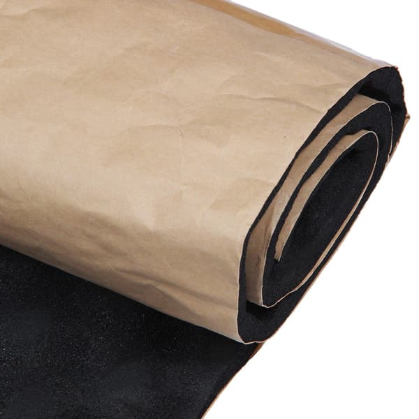 100x50cm Bil Lydisolerende Matte Lydisolasjon Støyisolasjon Akustisk Demping Skum Subwoofer Matte Biltilbehør