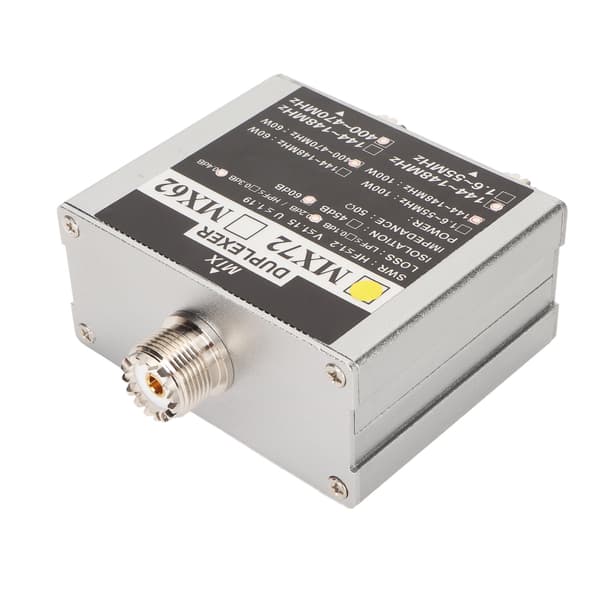 MX72 Professionel VHF UHF Multi Frekvens HAM Antenne Kombiner Duplexer til Indendørs Transitstation
