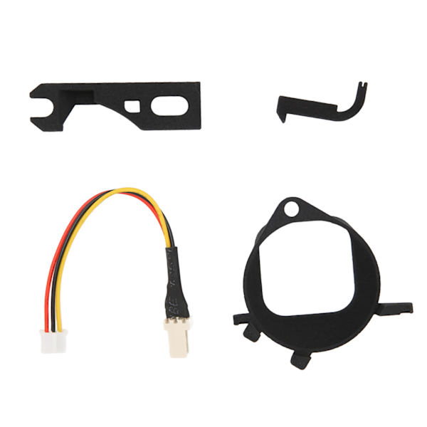 Konsolfläkt 3D-utskriftsfäste Kit Ersättningsmini Brushless Kyllfläktfäste för SEGA Dreamcast DC