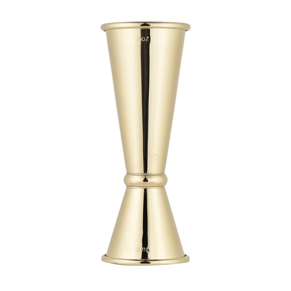 Gull 304 rustfritt stål bar cocktail shaker dobbel jigger måleverktøy