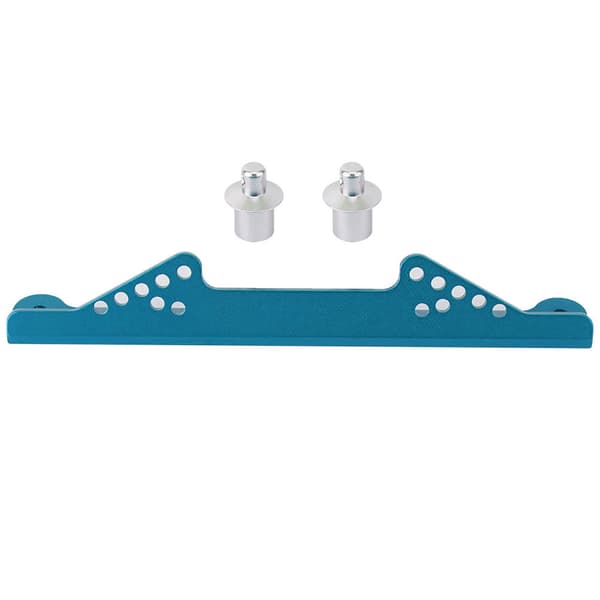 Front Body Bracket-støtte i aluminiumslegering for TRAXXAS RC-bil, lyseblå