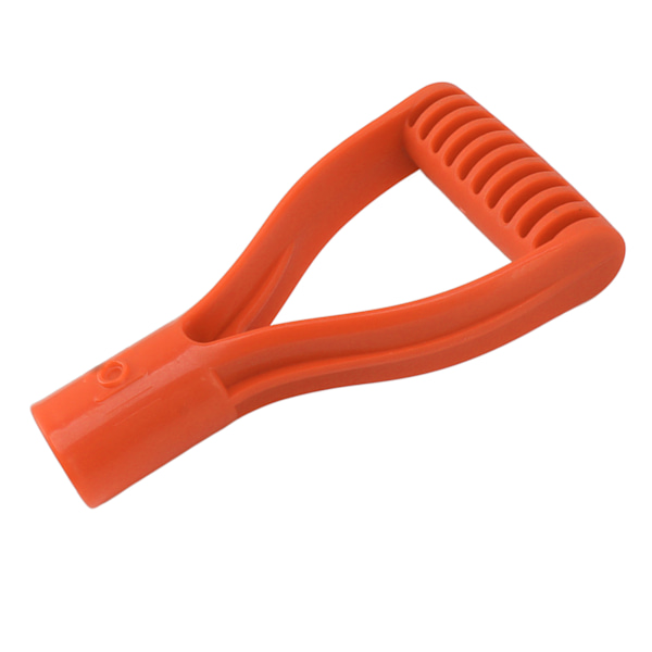 Spade-kahvan muovi 32 mm sisähalkaisijalla D-muotoinen kahva Lapiokahvan vaihto lumilapioon kaivamiseen haravointiin Oranssi