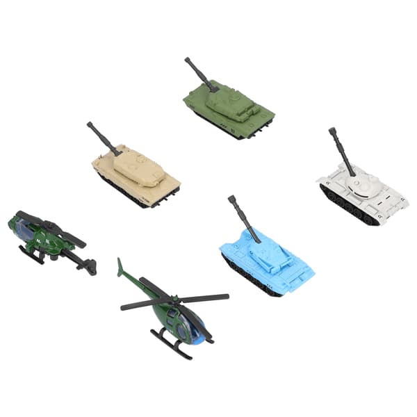 6 STK Legering Fly Tank Model Legetøj Sæt Meget Realistisk Simulation Gave til Småbørn