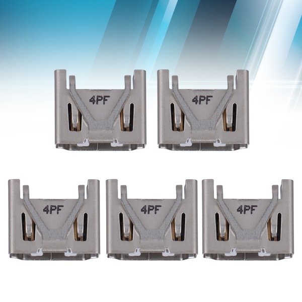 5 stk. Spilkonsol HDMI Stikkontakt Port Interface Connector Udskiftning til PS4 SLIM/PRO