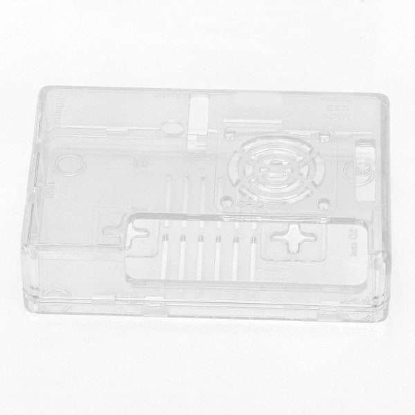 Transparent Beskyttelsesetui til Raspberry Pi ABS Cover Klar Kabinet til Raspberry Pi 3