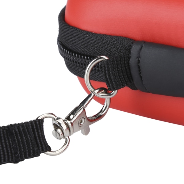 2 stk. Bærbar Oppbevaringsveske Beskyttende EVA Hard Carry Case for PSVita 1000 2000 Konsoll Rød