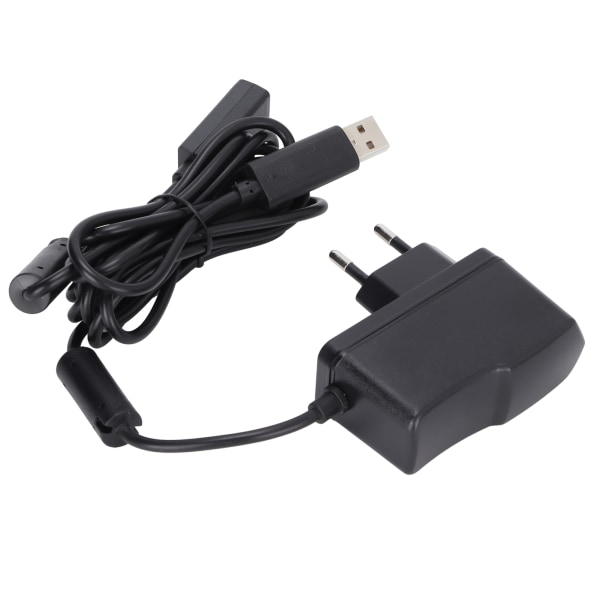 USB til AC-adapter Høyfølsom AC-adapter-konverter Strømledning for Xbox 360 Kinect-sensor EU-plugg 100‑240V