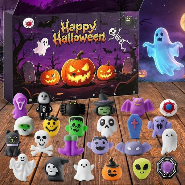 Halloween adventskalender nedräkning blindlåda Ghost Advent Calendar