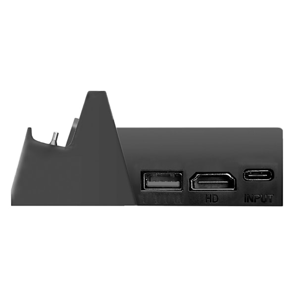 ABS Bärbar Spel Laddningsdocka Högdefinition Konverteringsladdare Bas för Switch till TV
