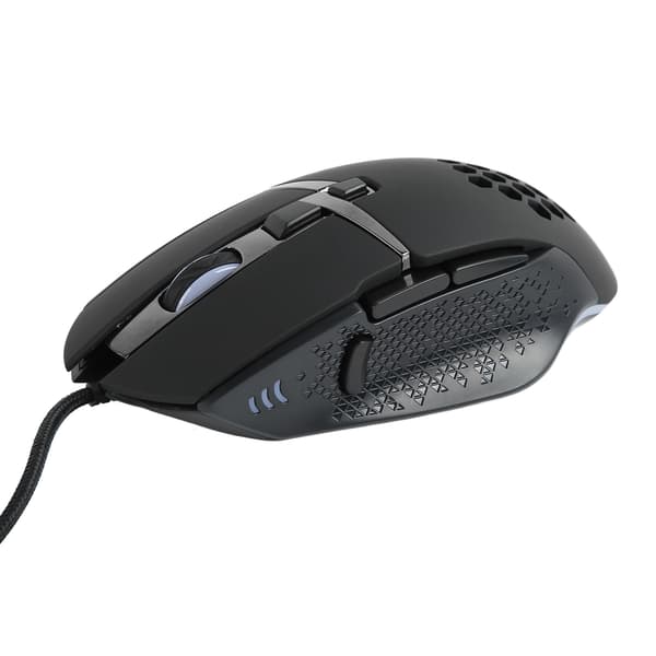 Gaming Mus RGB LED 8 Programmerbare Knapper 6400 DPI til PC Laptop