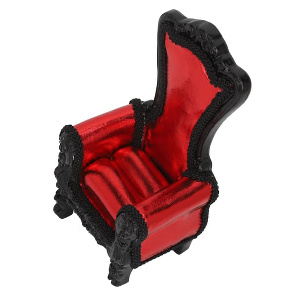 Rød Sofadesignet Smykkeutstillingsstativ Ring Øredobber Holder Butikkvindusdekorasjon