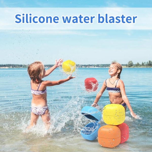 Vandbombebolde Magnetiske selvforseglende silikone Vandbolde Udendørs aktiviteter Børn Vandspil Legetøj Sommersjov Festartikler