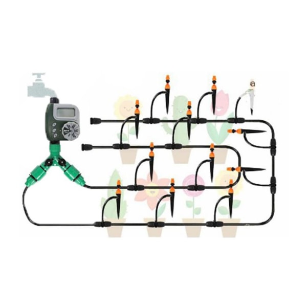 Automatisk Vandingstimer Have Sprinkler Timer Elektronisk Slange Vand Timer til Hjemmehave