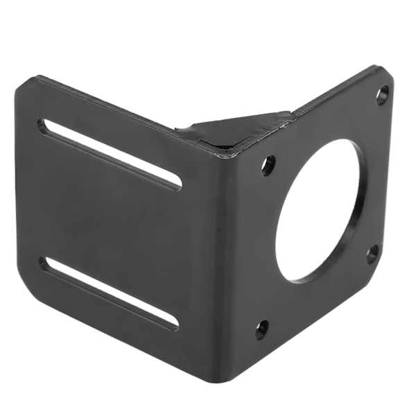 1 stk Sort Rustfrit Stål Monteringsskinne til 57 NEMA23 Trinmotor - Holdbar Holder Stativ