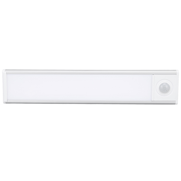 Ultra-smallad laddningsbar rörelsesensor LED-ljusremsa - 20 cm magnetisk design för vinkällare och skoskåp i elegant silver