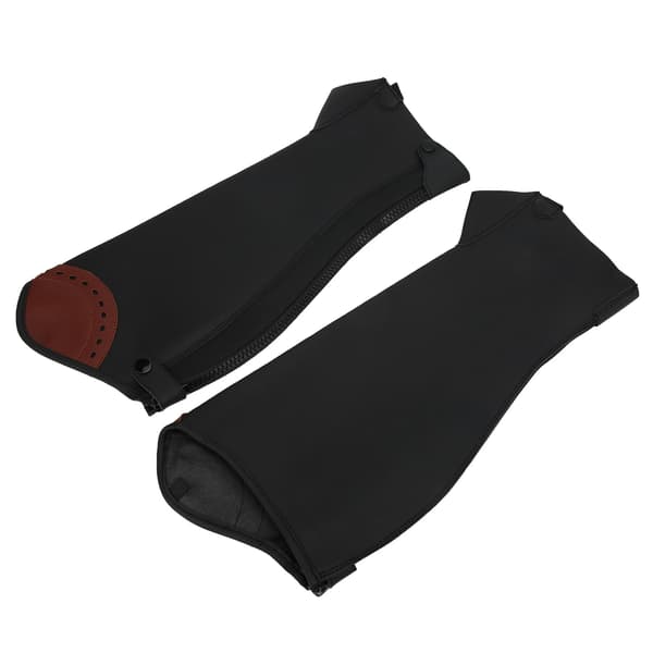 2st Läder Half Chaps Ridning Half Chaps Benskydd för vuxna M