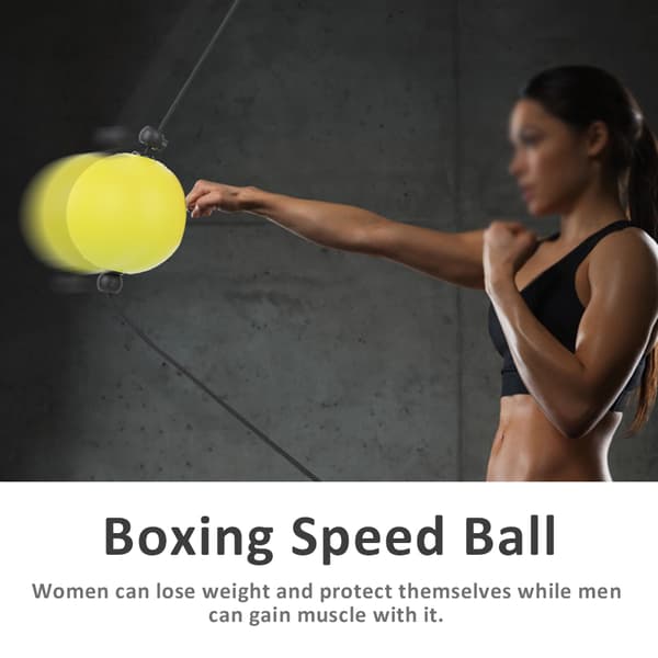 Boxningshastighet Reflexboll Snabb Punch Träningsutrustning