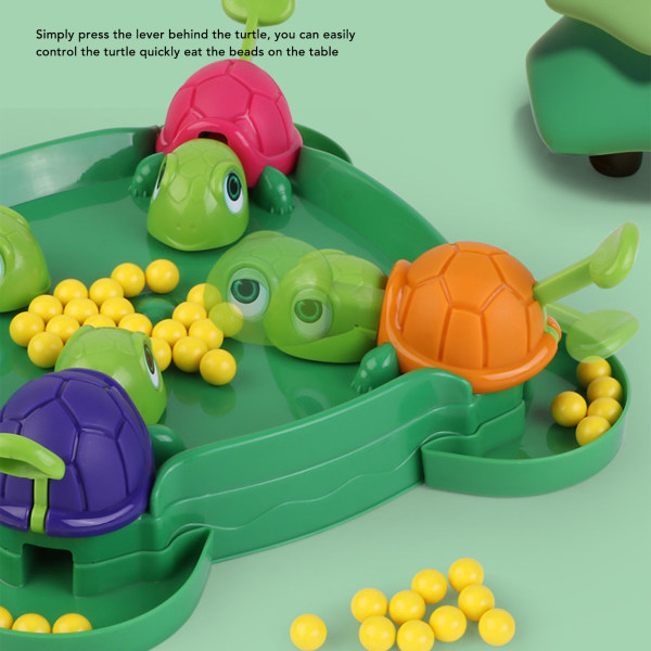 Hungry Turtle -lautapeli Vanhemman lapsen interaktiivinen opettava kilpikonna syöminen -lautapeli perheiltaan