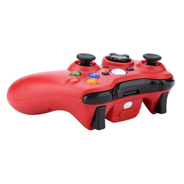 Xbox 360 Trådløs Kontroller Gamepad for Win XP MAC Rød