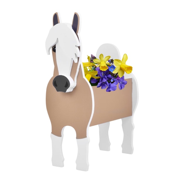 (Häst) Unika planteringskrukor för husdjur