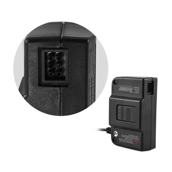 Ersætning strømforsyning AC Adapter Høj Effektivitet Sikkerhed Beskyttelse til Nintendo 64 N64 EU