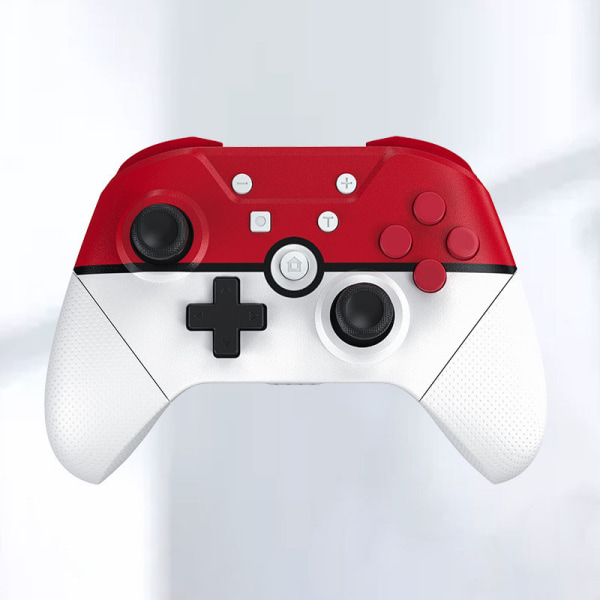Bluetooth Gamepad NFC Somatosensorisk Dubbelmotor Vibration Trådlös Spelkontroll med 3D Joystick för Switch Elfball