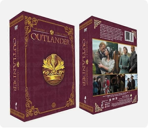 【02】Outlander Sæson 1-7 DVD 31-Disc Ny Boks Sæt engelsk version