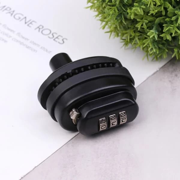 Trigger Lock Code Lock for Rifle Safety Key Black One Size