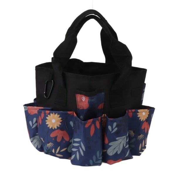 Bucket Tool Bag Oxford Cloth Suuren kapasiteetin työkalujen organizer säädettävällä hihnalla puutarhan kukkasuunnitteluun