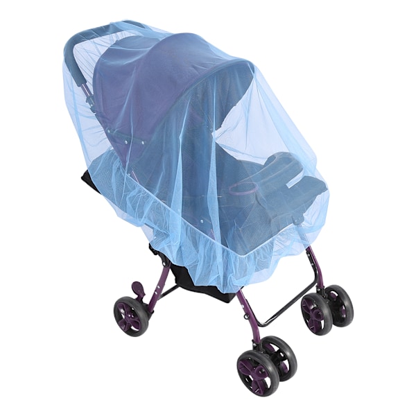 1 st. Myggnät för barnvagn - Insektskyddsnät för barnvagn (Blå)