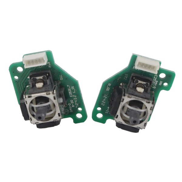 Venstre & Høyre Analog 3D Joystick-pinner Erstatning for Nintendo Wii U GamePad-kontroller