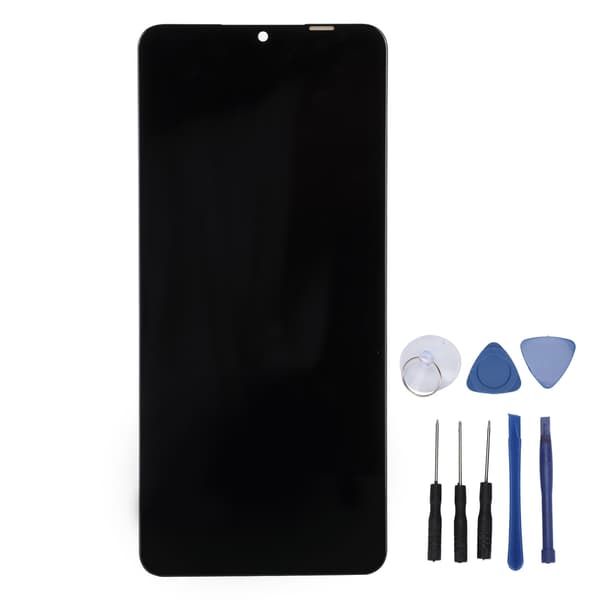 Samsung Galaxy A12 LCD-skærm Touch Screen Digitizer Assembly