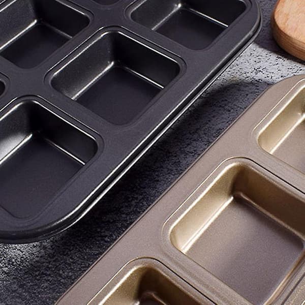 Nonstick Bakeware Square Muffin Panne - Bakeutstyr og Verktøy - Beste Gave til Mor/Gave til Gold