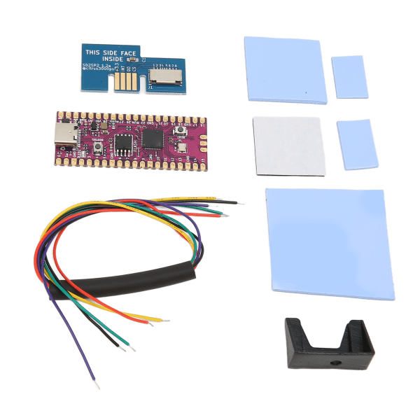 For RPi Pico Fleksibelt Mikrokontrollerkort Dobbelt Kjerne 264KB ARM Cortex M0+Prosessor med SD2SP2 SDLoad SDL Adapter Blå