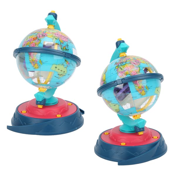 DIY Nødde Globe Model Legetøj Børn Pædagogisk Samlesæt