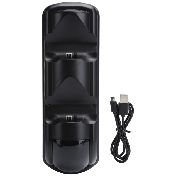 Multifunktionel Dobbelt Controller Opladningsstation med Display til PS4 SLIM PRO Joystick