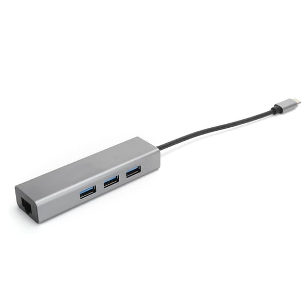 3 Port USB C Docking Station Adapter Computertilbehør HUBC31000A