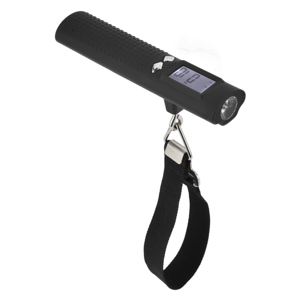 3 i 1 50 kg/110 lbs digital bagasjevekt med lommelykt Power Bank-funksjon LCD-skjerm for reisevekt