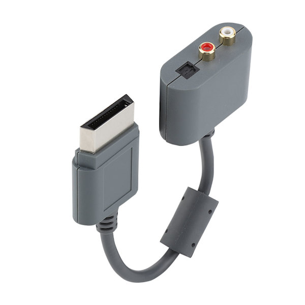 Ny RCA Optisk Lydadapter Konverteringskabel Til XBOX 360