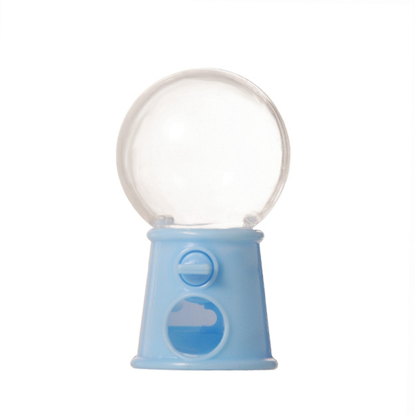 12 Elegante Lyseblå Transparente Slikæsker til Bryllupper og Babyshower