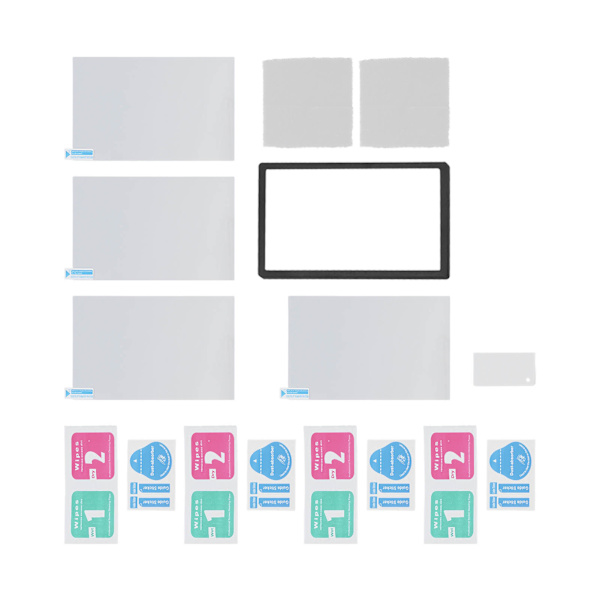 4-pack Skärmskydd för Switch OLED-konsol, Härdat Glas, Fingeravtrycksresistent, Professionell