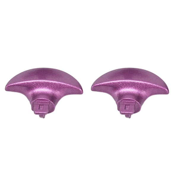 4 kpl Pelikonsolin Ohjainta Takaisin Melliset Vaihtopainikkeet PS5 Edge Ohjaimelle Violetti