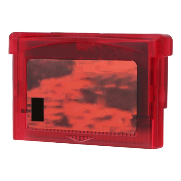 Funny Cartridge Console Game Card Slide Card Type Video Game Card (US Jewelry Red)
