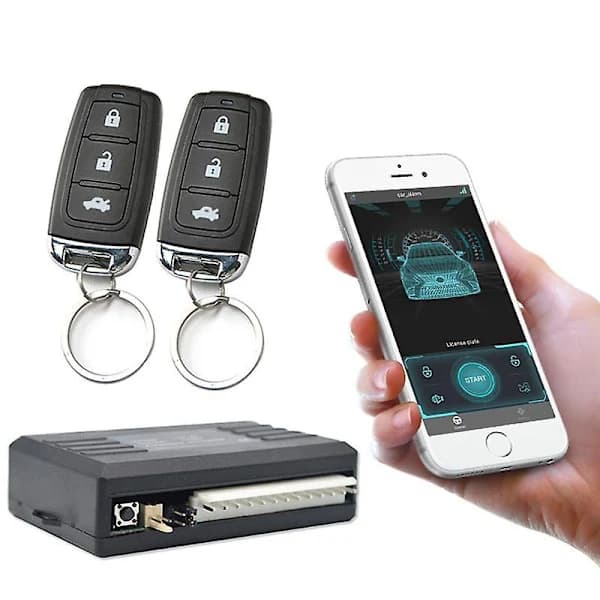 Universal Car Door Lock Trunk Release Keyless System Central Locking Kit Remote Control Car Accessories With Bluetooth