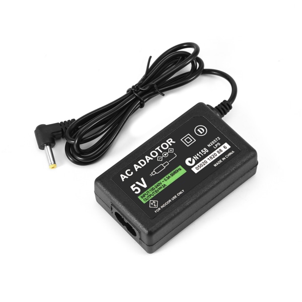 Vegglader AC-adapter strømforsyningskabel for PSP 1000/2000/3000 EU-kontakt