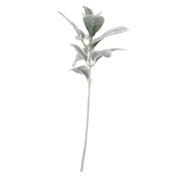 Kunstig Grøn Blomst Plantning Kaninblade til Hjem og Bryllupsdekoration - 1 Styk, Farve A1