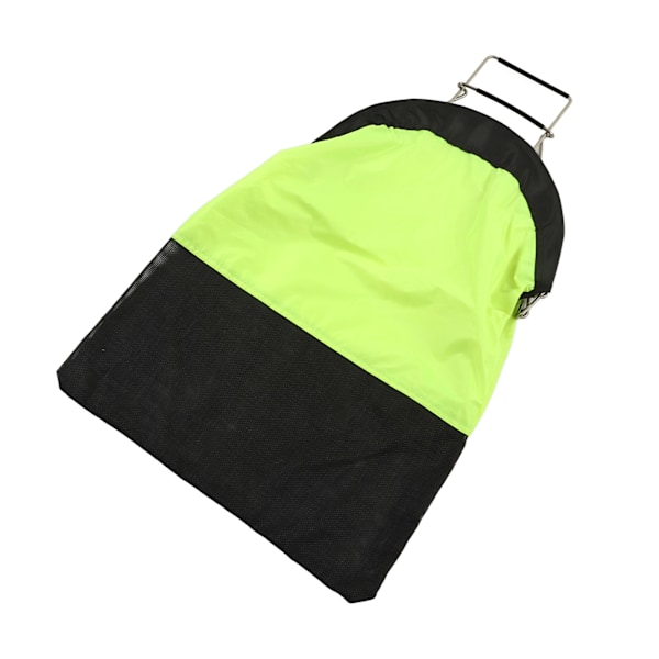 Foldbar Dykke- og Fiskepose, Lukket Dykke- og Fiskepose, Fiskeutstyr, Fluorescerende Gul