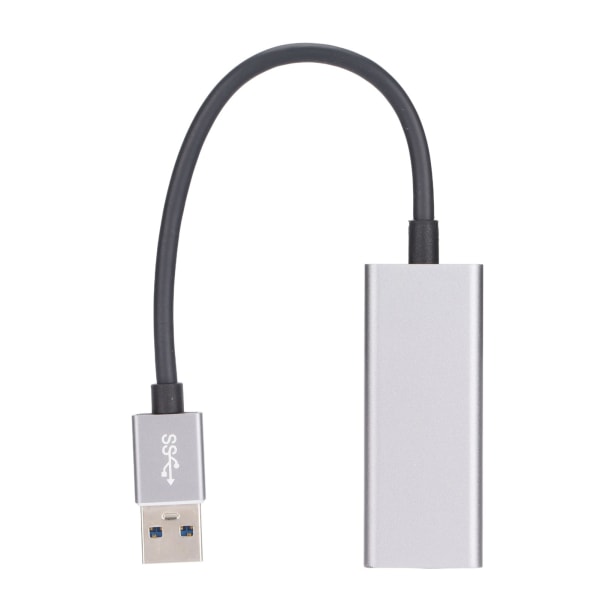 USB 3.0 Ethernet-adapter Aluminium Trådbunden Gigabit Ethernet-nätverksadapter Kompatibel för Switch Notebook PC